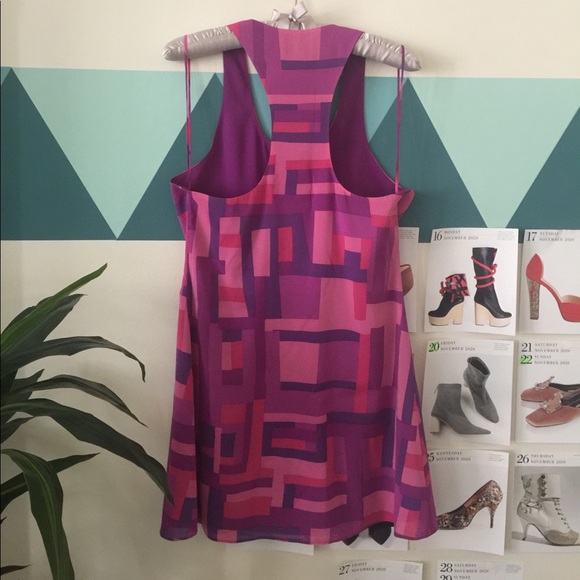Alice+Olivia Silk Racerback Dress - Picture 3 of 5